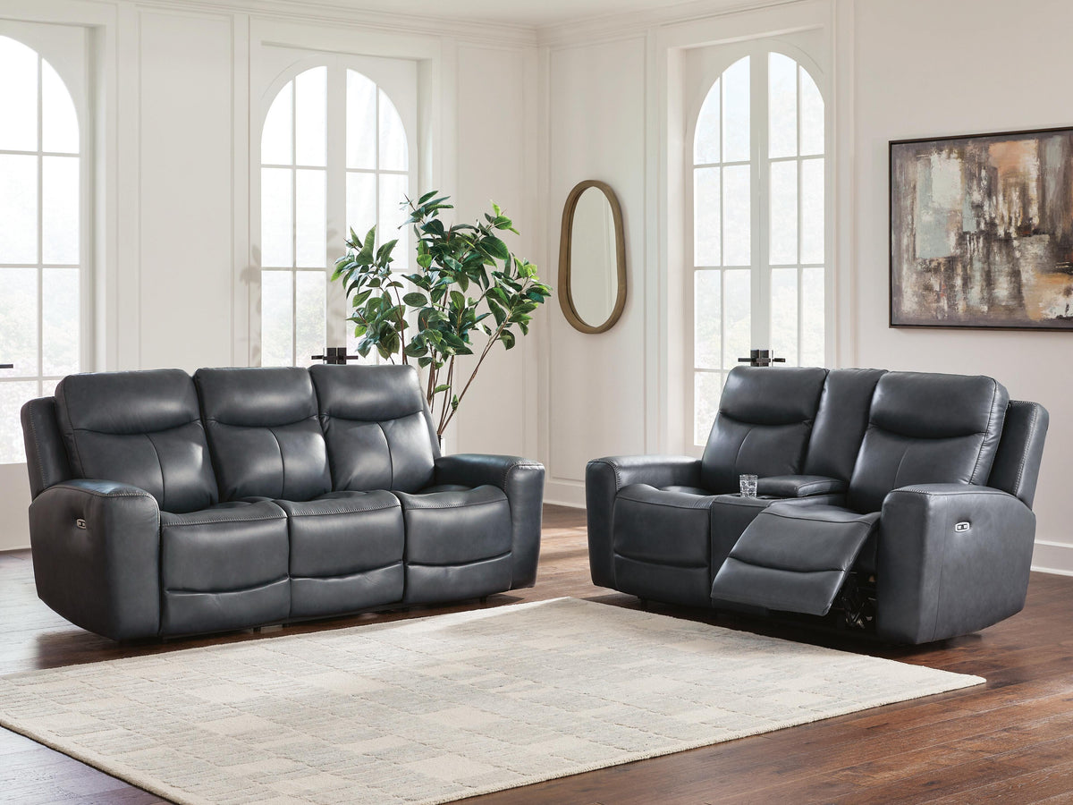 Momentum Moves 2 Piece Sofa and Loveseat - Admiral