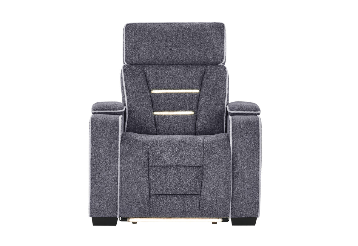 U1895 Living Room Collection - Dark Grey