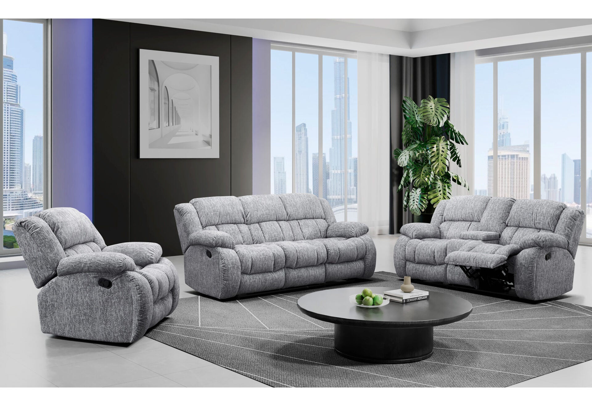 U250 Living Room Collection - Grey