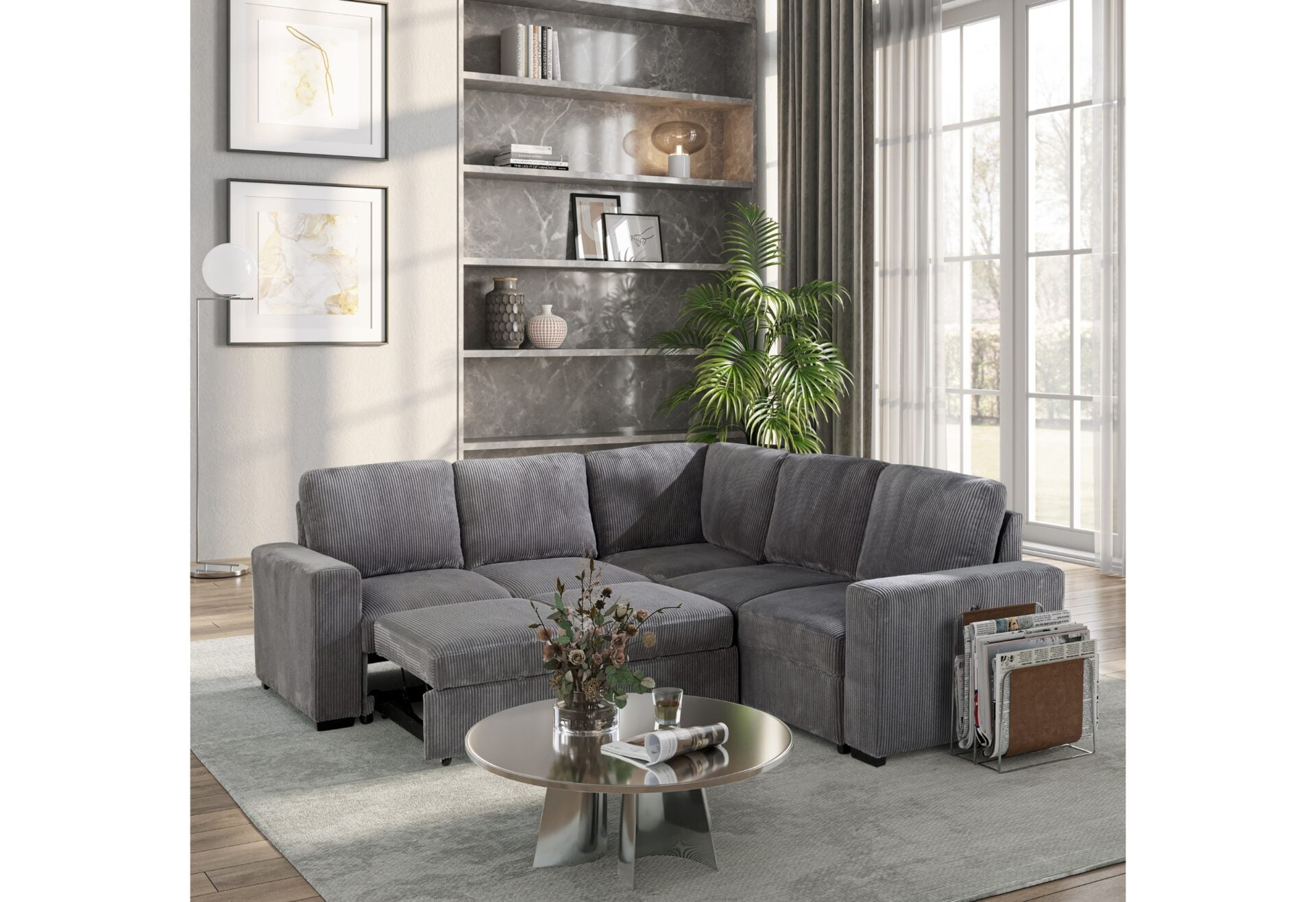 U2660 Living Room Collection - Grey