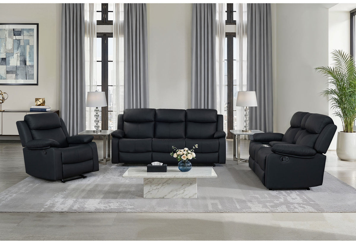 U6026 Living Room Collection - Black 72A