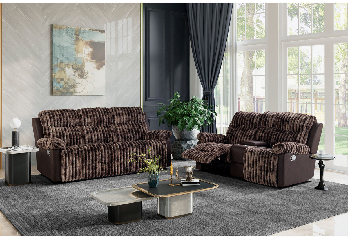 U6028 Living Room Collection - Brown
