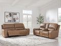 Silverbrooke Sofa and Loveseat - Caramel