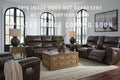 Beadel Sofa, Loveseat and Recliner - Smoke