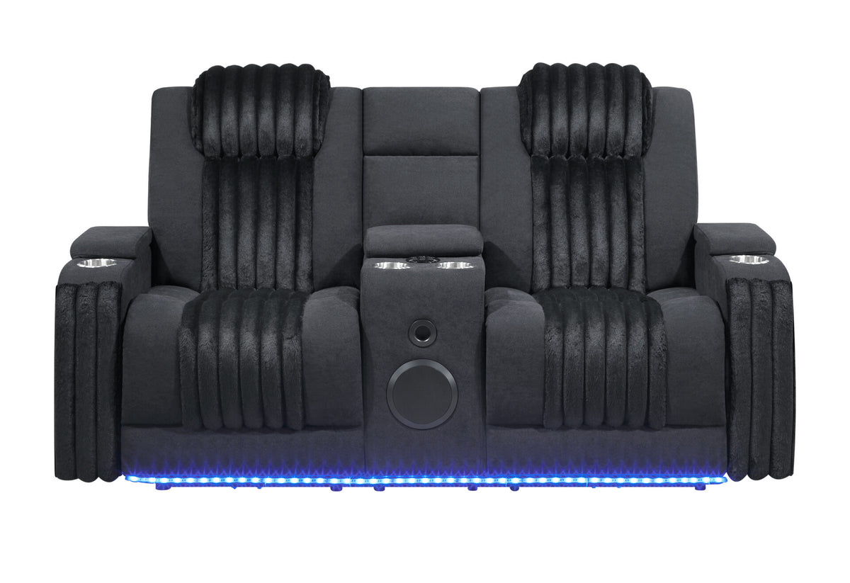 U8000 Living Room Collection - Black
