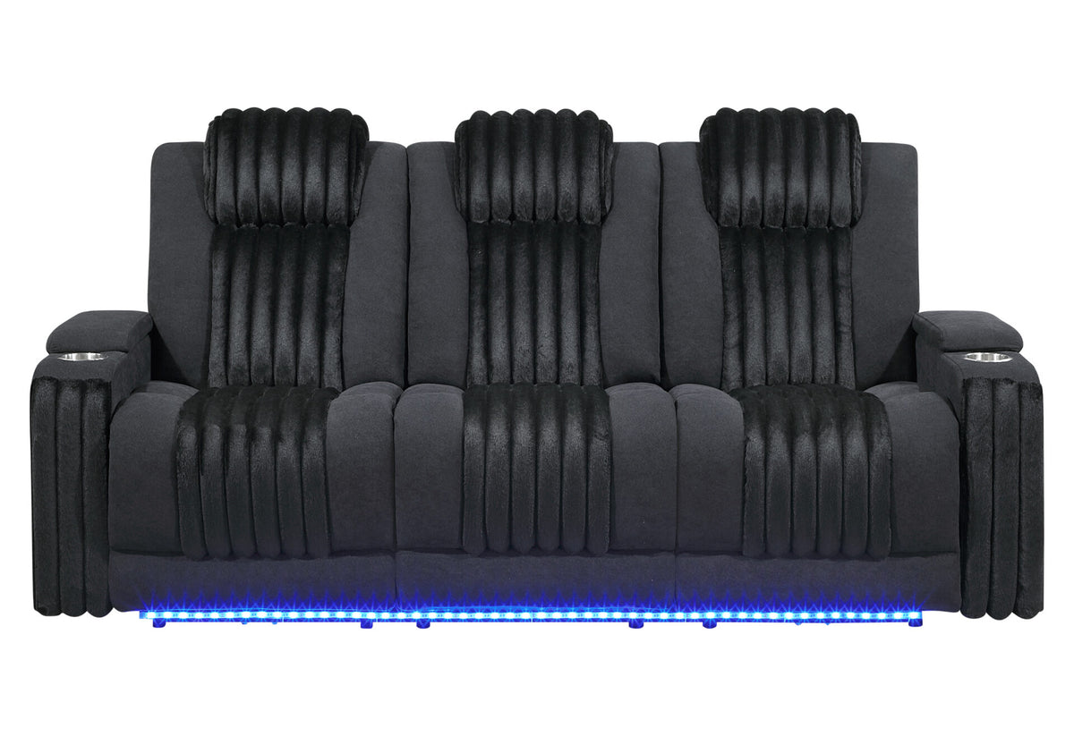 U8000 Living Room Collection - Black
