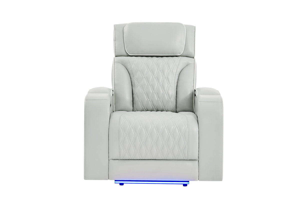 U8611 Living Room Collection - Silver