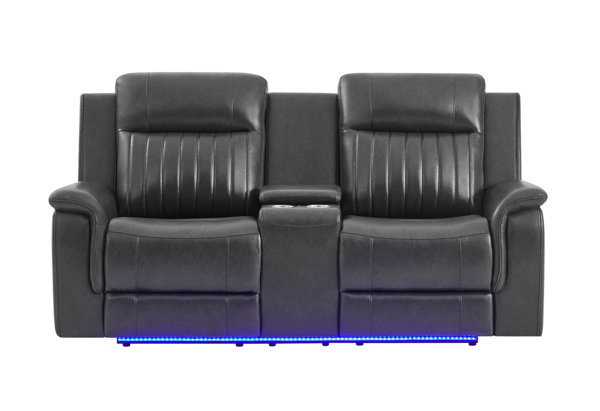 U8879 Living Room Collection - Charcoal
