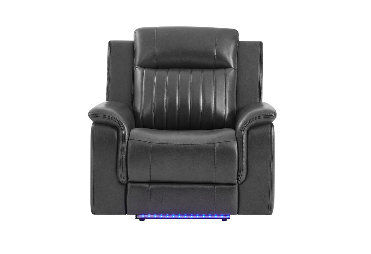 U8879 Living Room Collection - Charcoal
