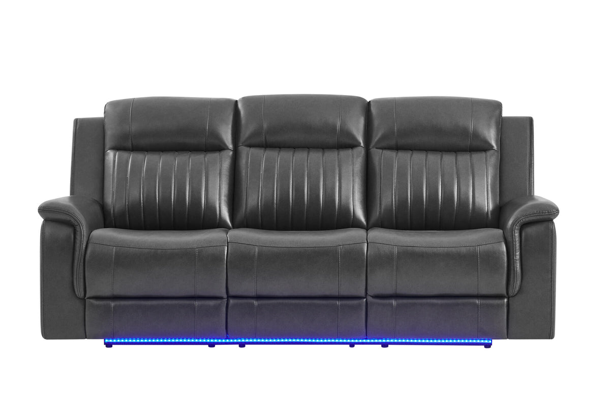 U8879 Living Room Collection - Charcoal