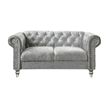Load image into Gallery viewer, U9550 GREY VELVET SOFA COLLECTION ( !! SUPER SALE !! )
