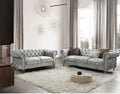 U9550 GREY VELVET SOFA COLLECTION ( !! SUPER SALE !! )