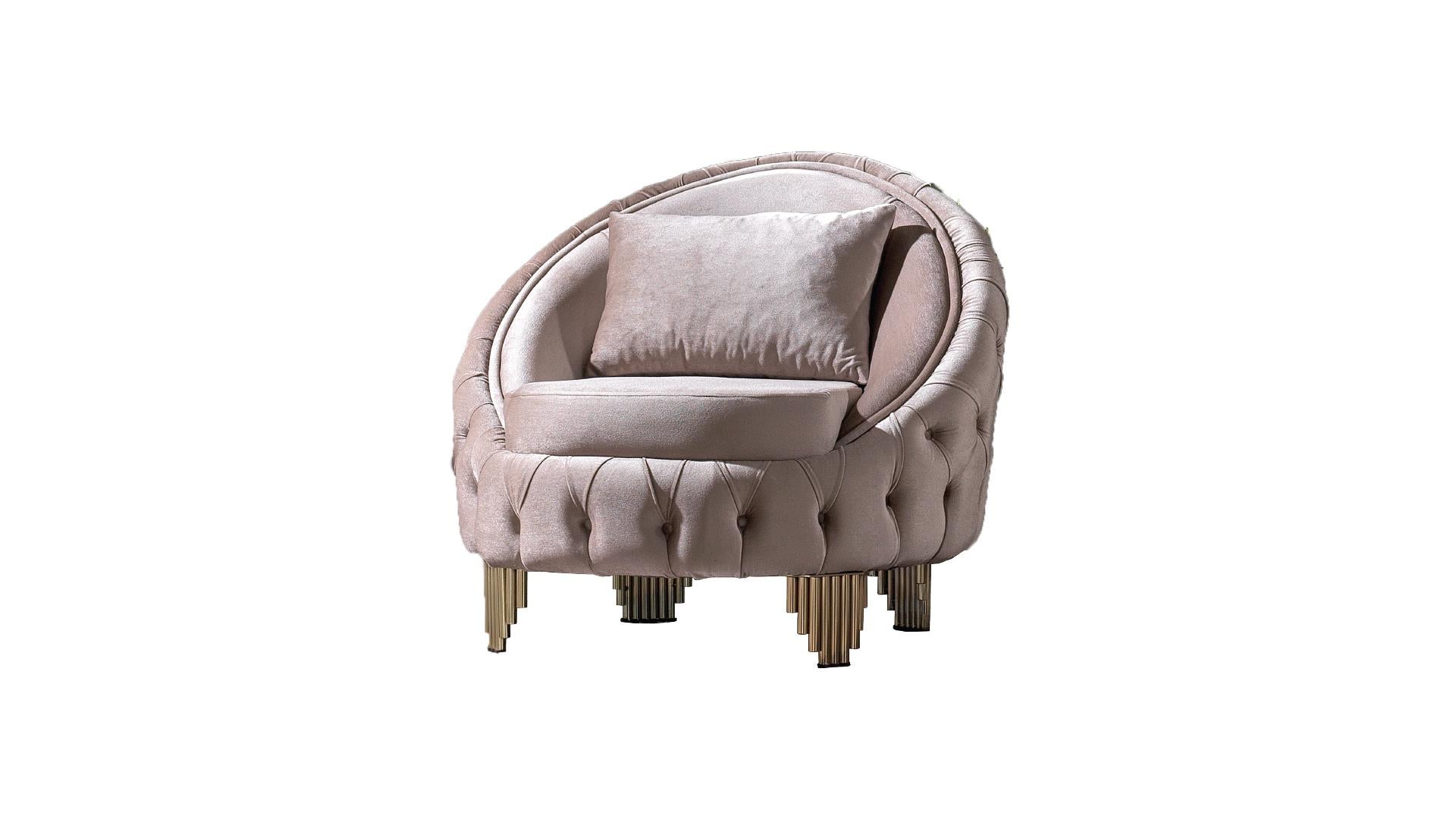 Vanessa Living Room Collection - Taupe