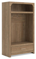 Dovander Hall Tree with Storage Bench - Brown
