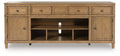 Sharlance Entertainment Collection - Light Brown
