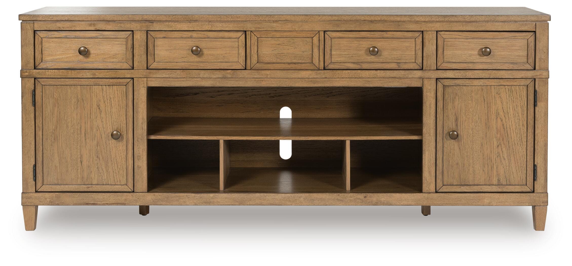 Sharlance Entertainment Collection - Light Brown
