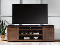 Kallari Entertainment Collection - Warm Brown/Black