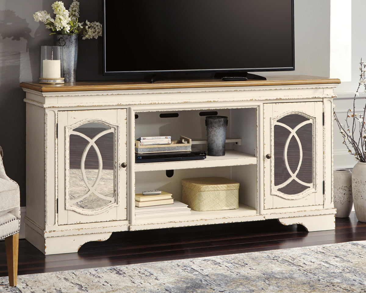 Realyn Entertainment Collection - Chipped White