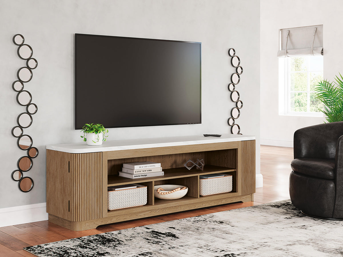 Camdill Entertainment Collection - Light Brown