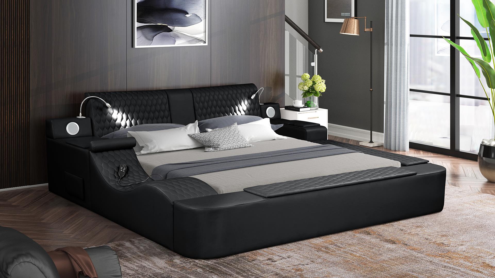 Zoya Beds in Black
