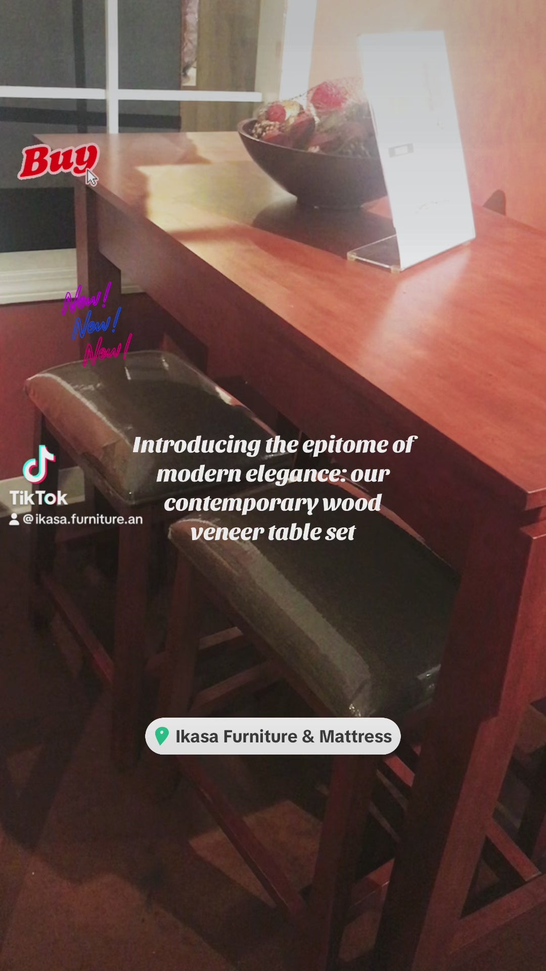 LIGHT BROWN / OAK COLOR DINETTE