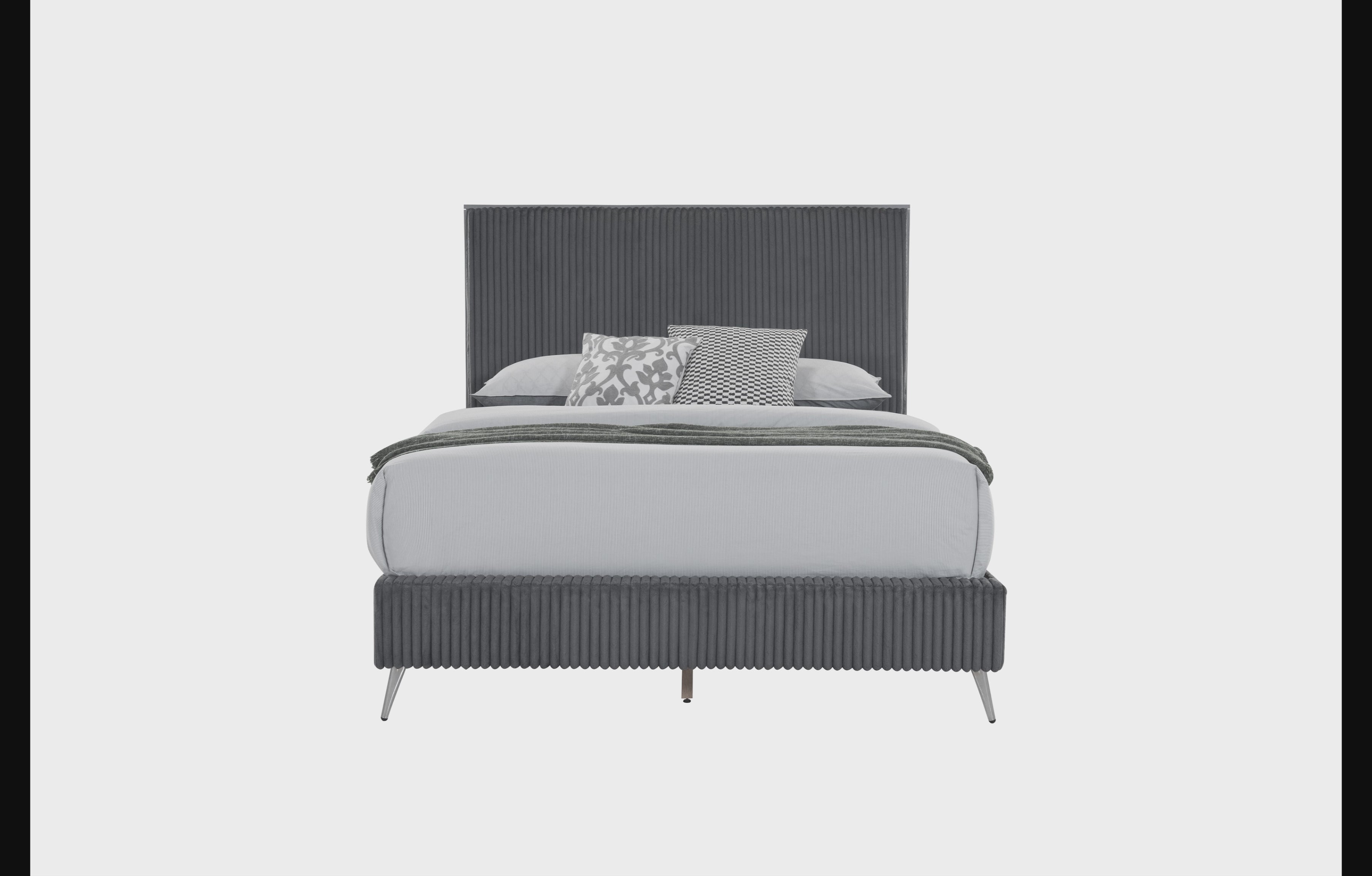 ENZO DARK GRAY QUEEN BEDROOM SET