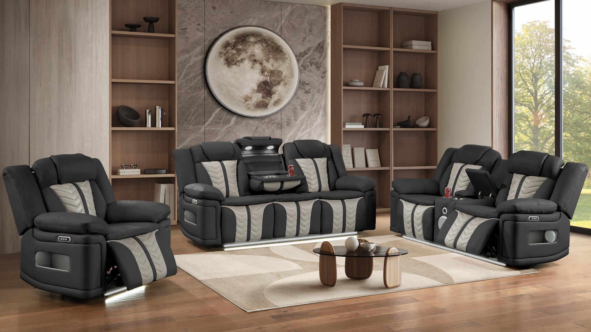 Cruiser Living Room Collection - Black