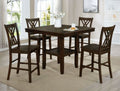 IKASA Dinette | Joseph 5 Piece Counter Height Dining Set