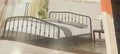 QUEEN METAL BEDFRAME BLACK