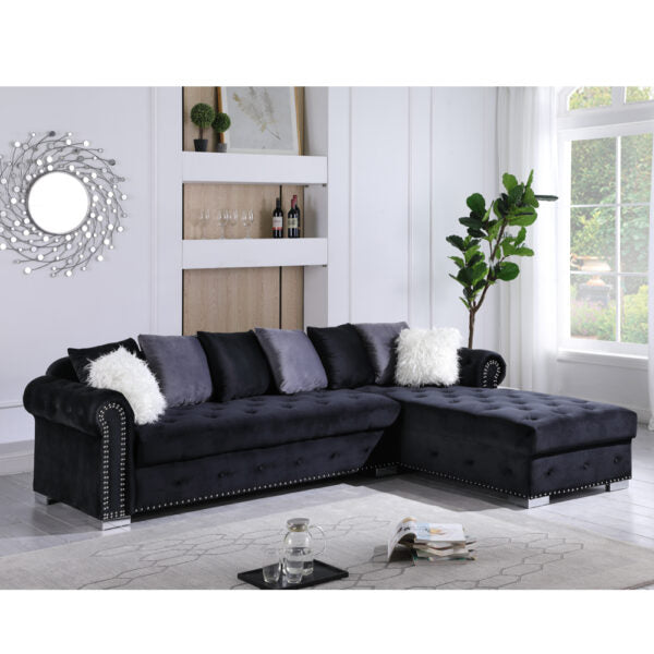 Amazing Black Sofa Sectional