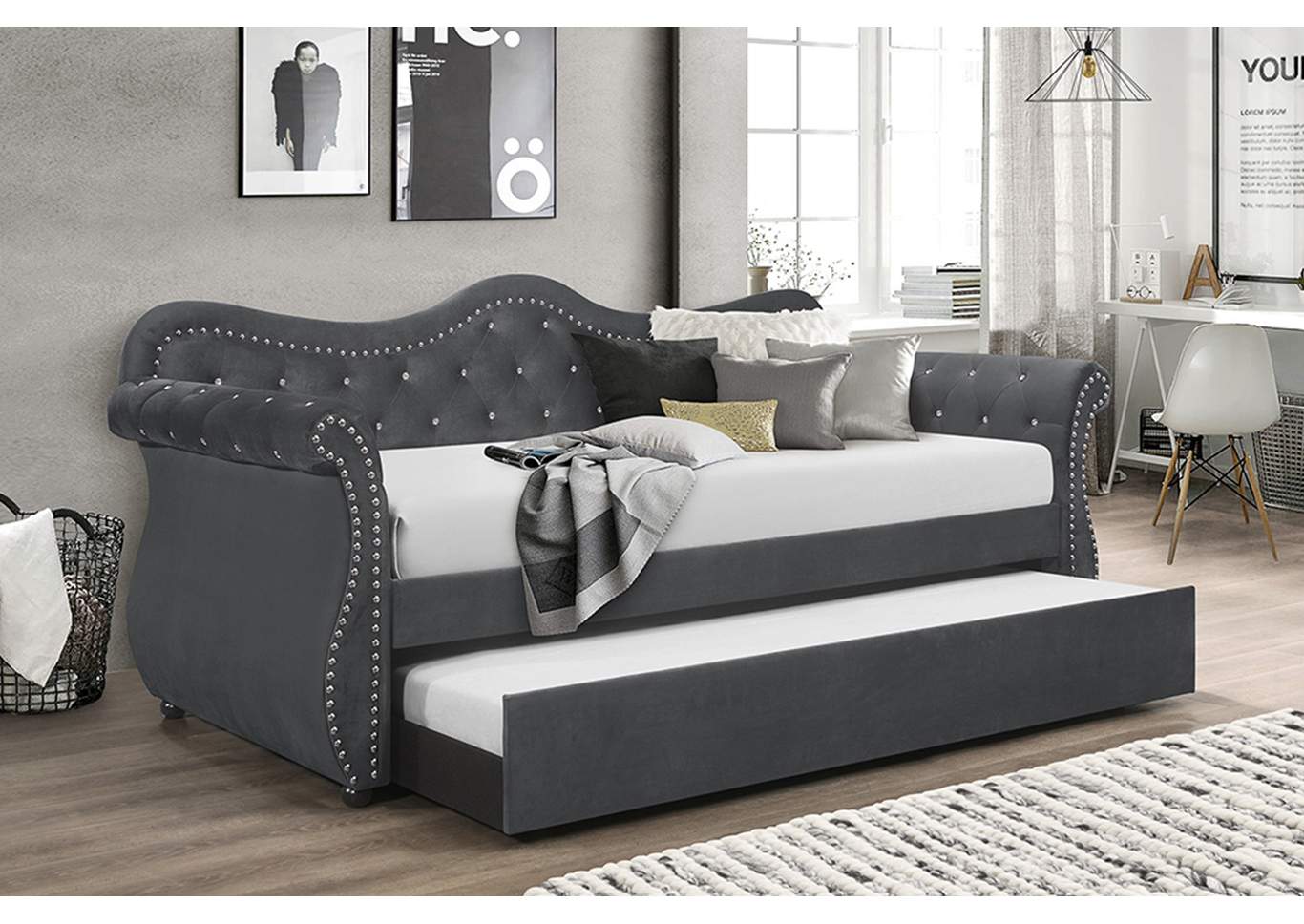 ABBY/GREY/BED