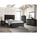 IKASA Bedroom |Noelia Black | 5 Piece Bedroom Set