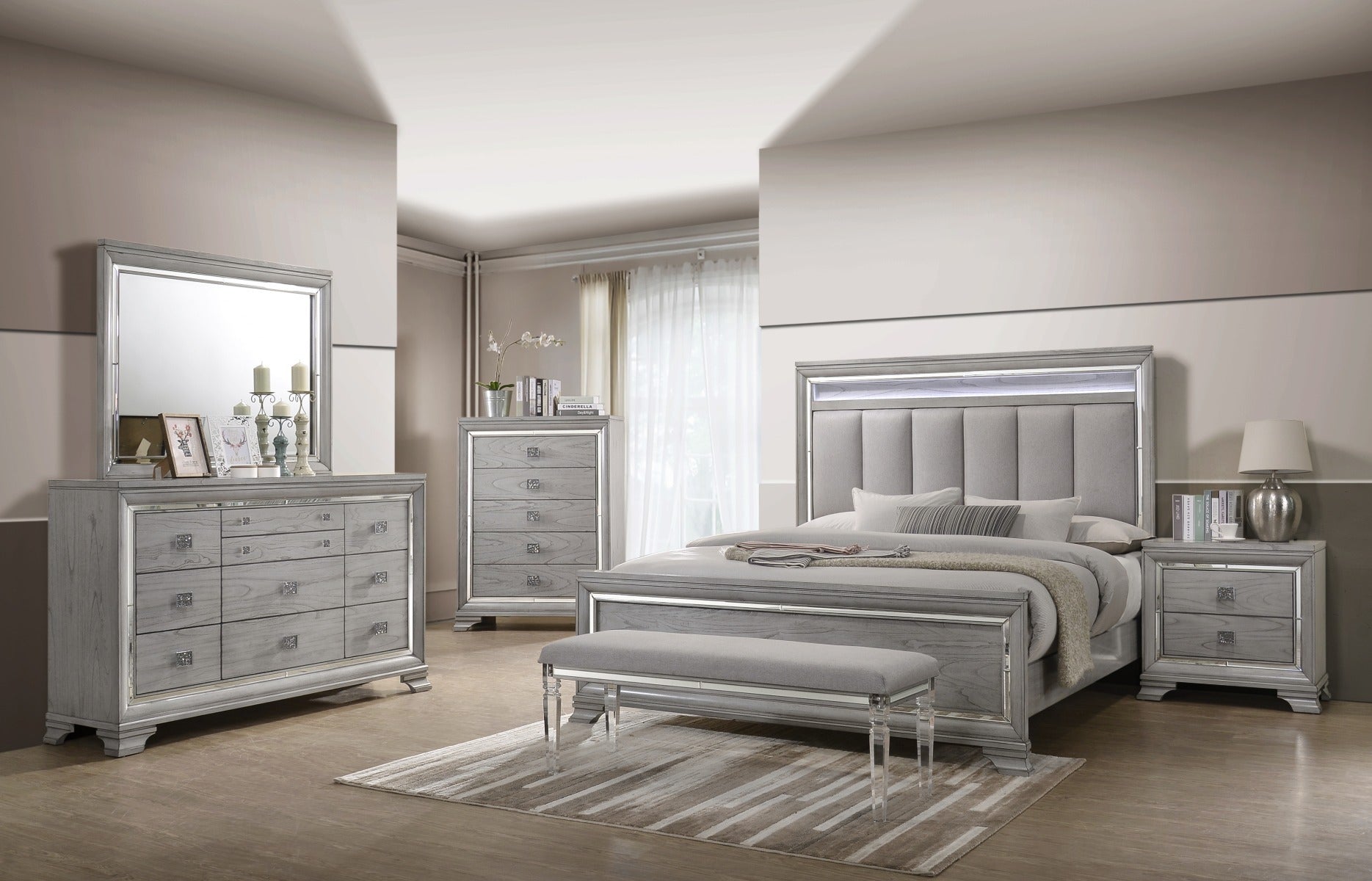 IKASA Bedroom |The CLASSIC | 5 Piece BEDROOM Set