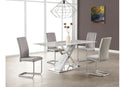 D1274 Dining Room Set with Grey Chairs