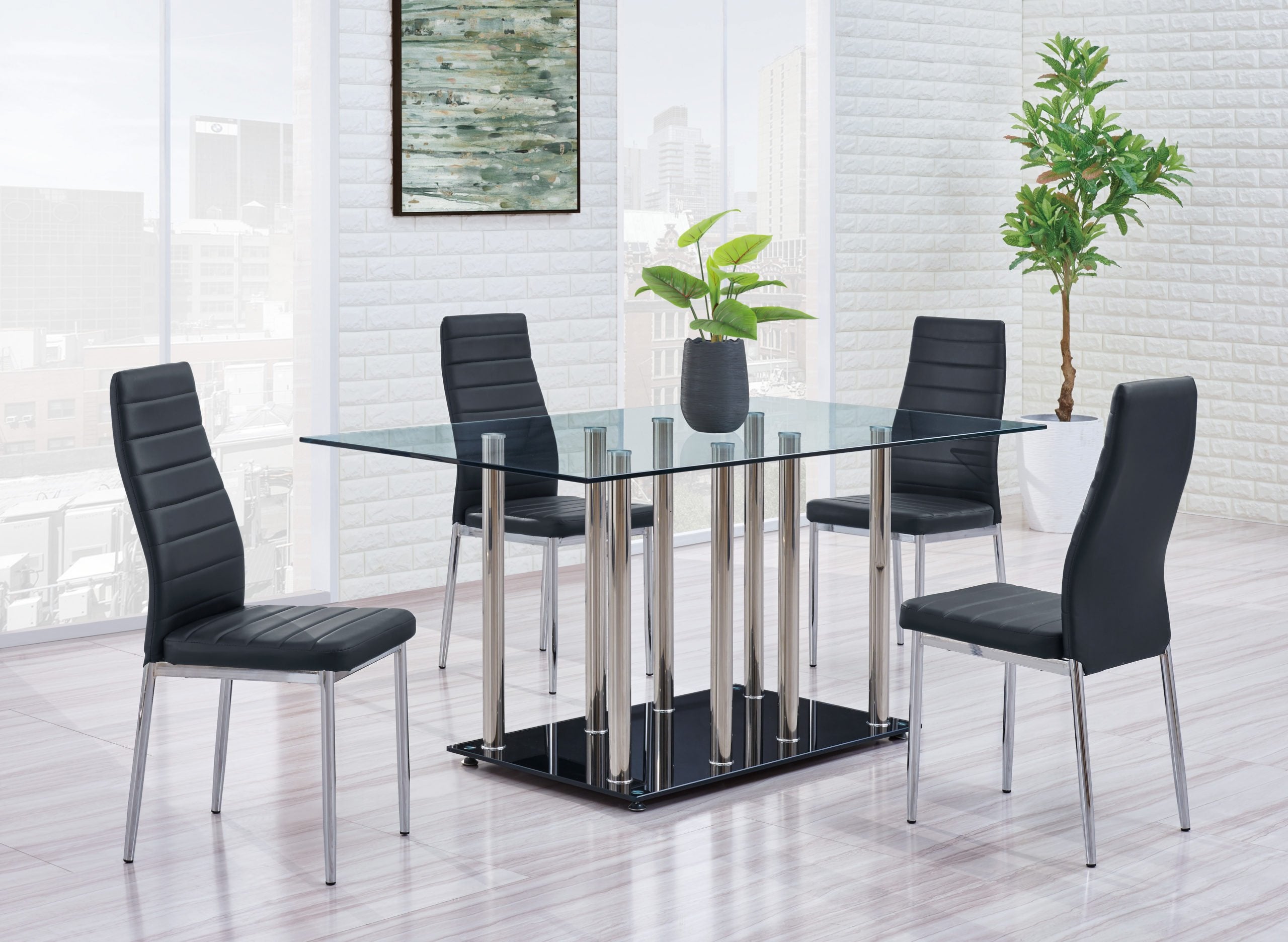 SUDOKU Clear Future | 5 Piece Dinette Set