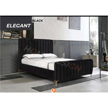 Load image into Gallery viewer, IKASA Bed |QUEEN BED Black
