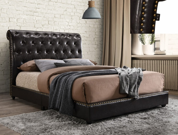 ALL JANINE BED PU KING