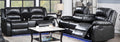 MARTIN Relax, Recline & Recreation! Black Sofa | Loveseat with Led light     (!! SUPER SALE!!)