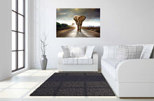 Load image into Gallery viewer, IKASA Art Decor |Elephant Floating Tempered Glass with Foil

