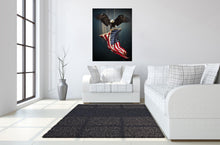 Load image into Gallery viewer, IKASA Art Decor |Temp Glass w/Foil Eagle Flag
