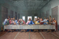IKASA Art Decor |Temp Glass w/Foil Last Supper