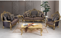 VICTORIAN STYLE SOFA/LOVESEAT CHAIR AND COFFEETABLE